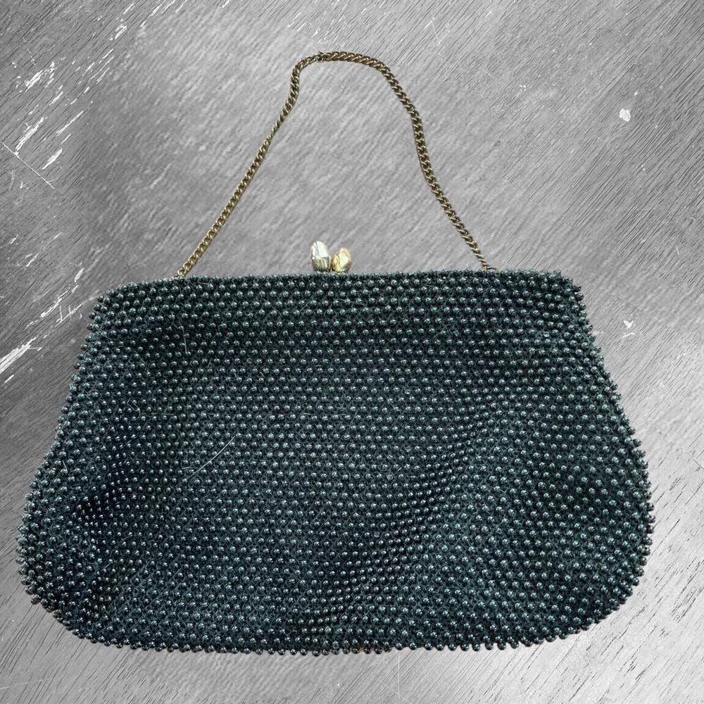 Antique beaded purse, clean inside and out, no musty Oder